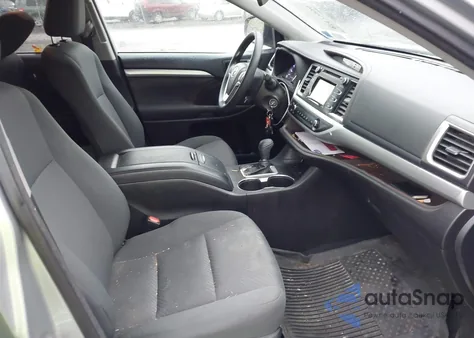 2018 Toyota Highlander Le из США, поврежденный, VIN 5TDBZRFH8JS886924